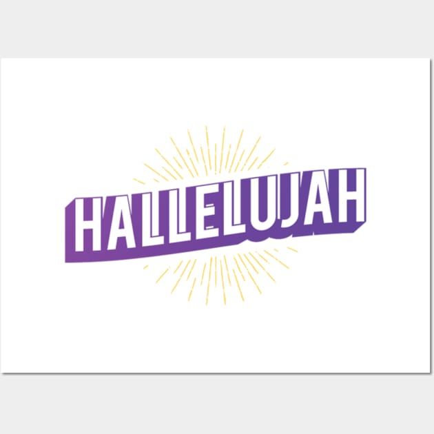 hallelujah Wall Art by PREMIUMSHOP